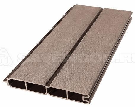 Заборный профиль из ДПК Savewood SW Agger матовый терракот купить в Бронницах