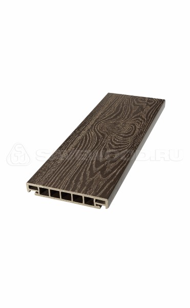 Террасная доска из ДПК SW Salix (S) (T) темно-коричневый купить в Бронницах