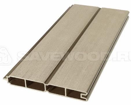 Заборный профиль из ДПК Savewood SW Agger матовый тик купить в Бронницах