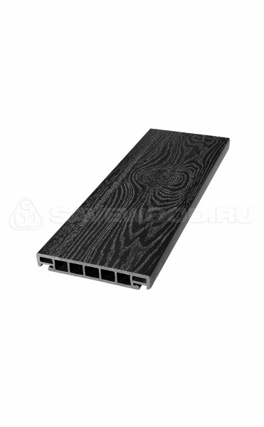 Террасная доска из ДПК SW Salix (S) (T) черный купить в Бронницах