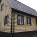 Сайдинг "blockhouse" под бревно, Престиж ВН-01, золотистый купить в Бронницах