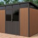 Сарай Defender из ДПК 9х7 (5.95 кв.м) купить в Бронницах