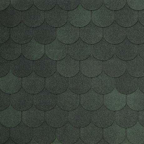 Гибкая черепица Tegola ASSISI verde 473 купить в Бронницах