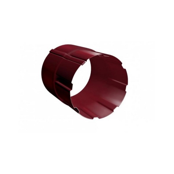 Водосток Grand Line 125x90 – Муфта RAL 3005 купить в Бронницах