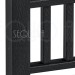 Комплект крышка/юбка для столба SEQUOIA BLACK купить в Бронницах