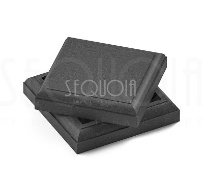 Комплект крышка/юбка для столба SEQUOIA GRAY купить в Бронницах