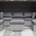 Диван-Трансформер AFINA плетеный из иск. ротанга AFM-320G Grey купить в Бронницах