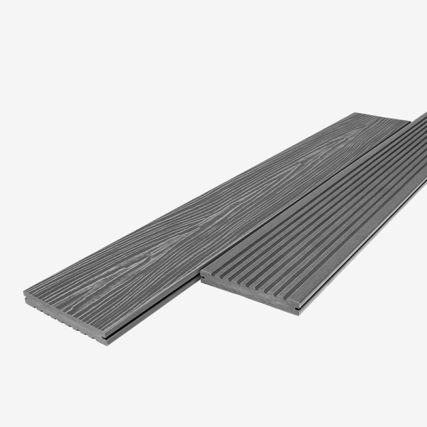 Террасная доска из ДПК RusDecking Unodeck Solid - Серый купить в Бронницах