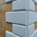Угол Наружный к Фасадным Термопанелям Доломит Дагестанский Камень 400 мм Белый купить в Бронницах