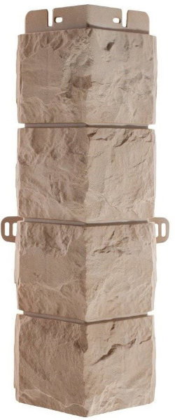 Фасадная панель Наружный угол фагот (талдомский), 0,45 х 0,13м (н) купить в Бронницах