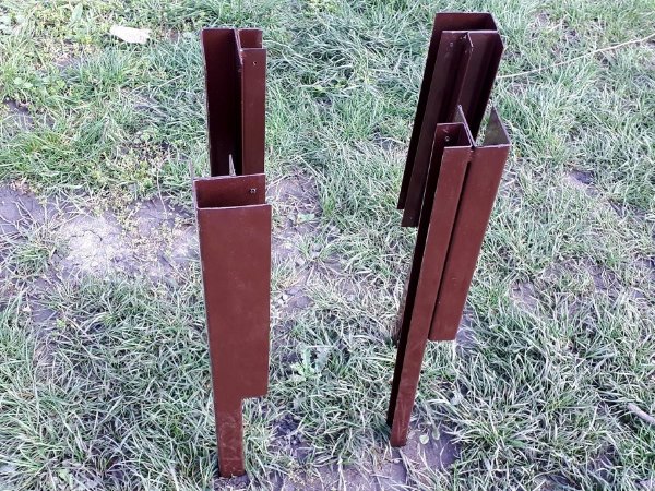 Угловой элемент металл, 90° для доски 225х30 мм Holzhof купить в Бронницах