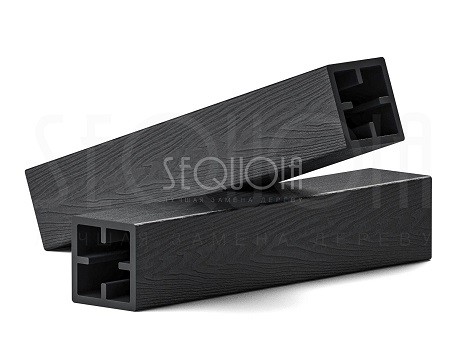 Столб SEQUOIA Evolution 3D WOOD BLACK купить в Бронницах