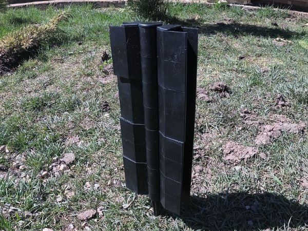 Угловой элемент поворотный, пластиковый от 60° до 300° для доски 300х30 мм из ДПК чёрный Holzhof купить в Бронницах
