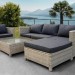 Комплект мебели AFINA плетеной из иск. ротанга YR821G Grey/Grey купить в Бронницах