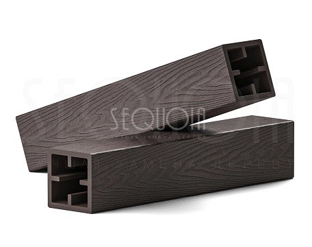 Столб SEQUOIA Evolution 3D WOOD BROWN купить в Бронницах