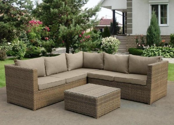 Комплект мебели AFINA плетеной из иск. ротанга YR825B Beige купить в Бронницах