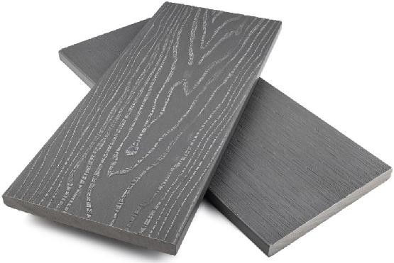 Заборная доска ДПК полнотелая NanoWood Серый купить в Бронницах