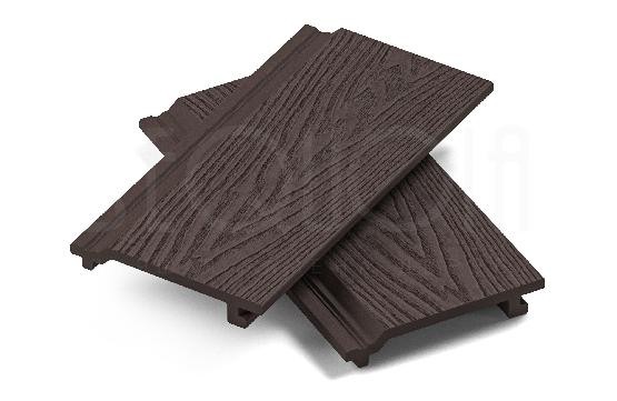 Доска фасадная ДПК 3D SEQUOIA Evolution WOOD BROWN купить в Бронницах