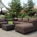 Комплект мебели AFINA плетеной из иск. ротанга YR821A Brown/Beige купить в Бронницах