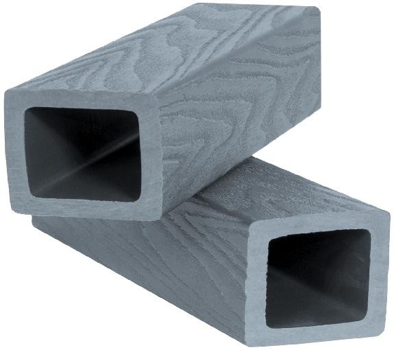 Балясина ДПК Polivan SINGARAJA 3D фактура дерева, серый купить в Бронницах