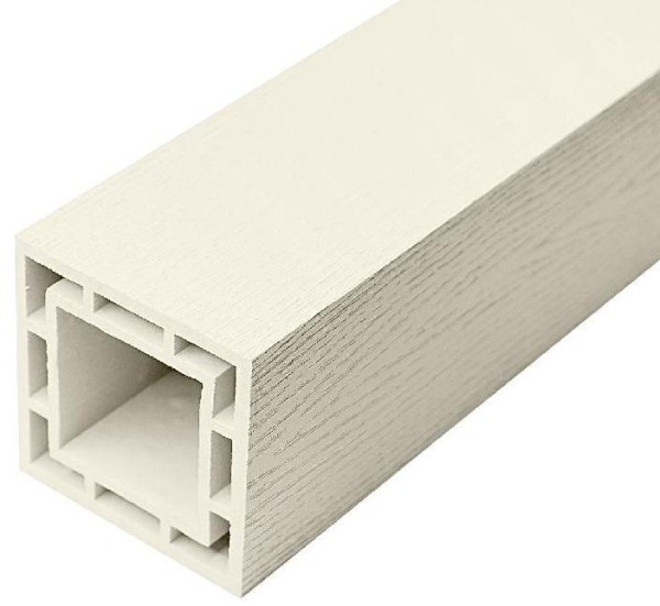 Столб FAYNAG ДПК WOOD слоновая кость купить в Бронницах