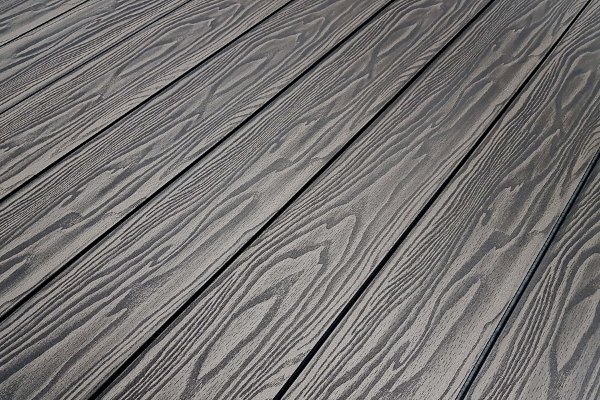 Террасная доска из ДПК Terrapol Смарт 3D Полнотелая с пазом Черное дерево купить в Бронницах