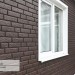 Фасадная панель Ю-Пласт Стоун Хаус Кирпич Коричневый купить в Бронницах