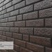 Фасадная панель Ю-Пласт Стоун Хаус Кирпич Коричневый купить в Бронницах