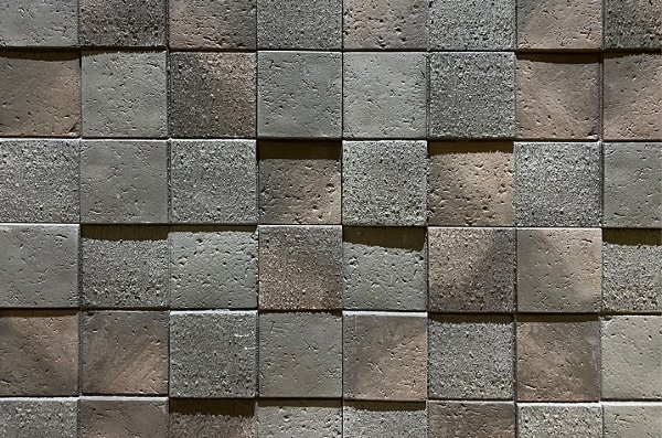 Фиброцементные панели КАНЬОН коллекция 3D-МОЗАЙКА 45 купить в Бронницах