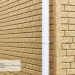 Фасадная панель Ю-Пласт Стоун Хаус Кирпич Песочный купить в Бронницах