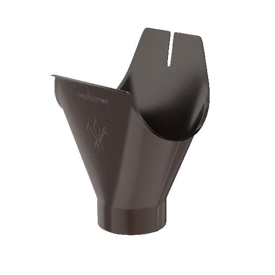 Водосток Aquasistem, система 150/100 - Воронка желоба RR 32 Тёмно-Коричневый купить в Бронницах