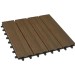 Садовый паркет дпк CM Garden Modern, 300х300 мм, PATINA BROWN (Патина коричневый) купить в Бронницах