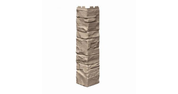 Угол наружный VOX Solid Stone Lazio камень светлая глина купить в Бронницах