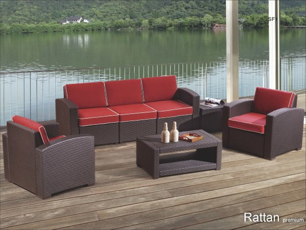 Уличные диваны и кресла коллекции Rattan Premium 5  купить в Бронницах