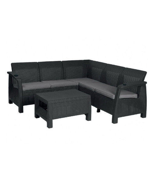 Угловой диван  Yalta Corner Set (столик в комплект не входит) купить в Бронницах