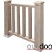 Ограждение из ДПК Outdoor Классик 3D STORM серый микс купить в Бронницах