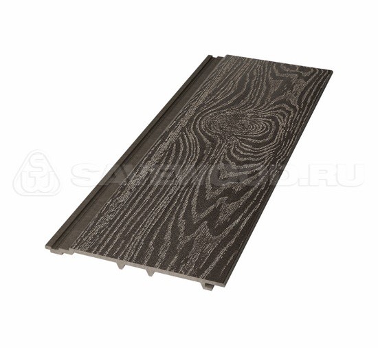 Сайдинг из дпк savewood sw-cedrus тангенциальный распил темно-коричневый купить в Бронницах