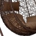 Кресло Подвесное из искусственного ротанга AFM-168A-L Brown купить в Бронницах