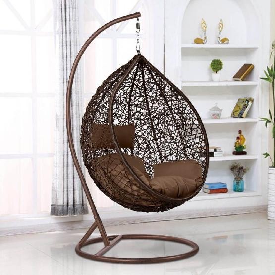 Кресло Подвесное из искусственного ротанга AFM-168A-XL Brown купить в Бронницах