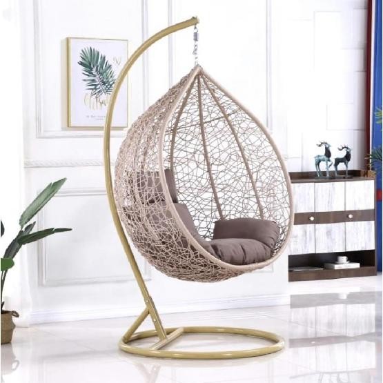 Кресло Подвесное из искусственного ротанга AFM-169A-XLB Beige купить в Бронницах