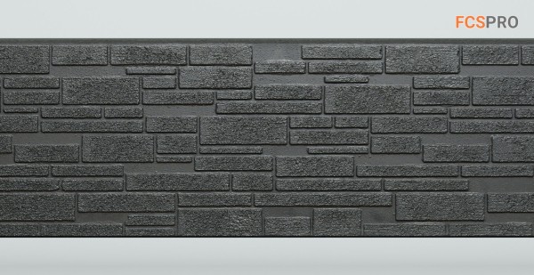 Фиброцементные панели FCS Simple АА1 (под камень) купить в Бронницах