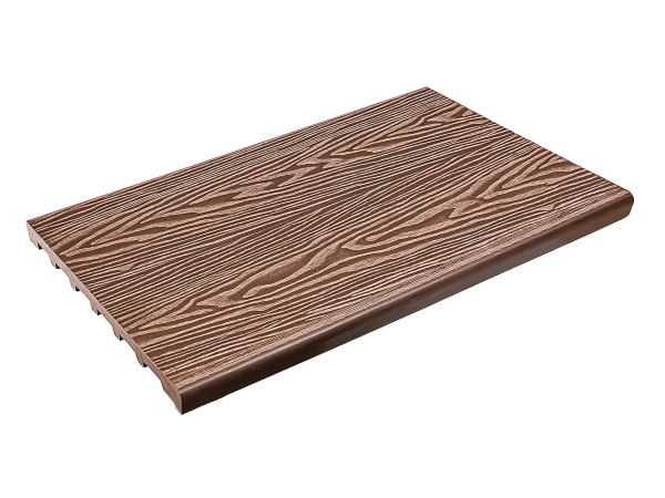 Ступень полнотелая из ДПК Deckart Step 3D Махагон купить в Бронницах