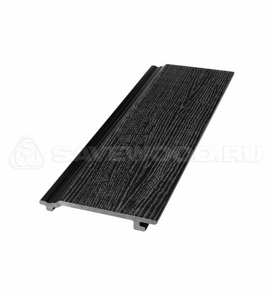 Сайдинг из дпк savewood sw-sorbus радиальный распил черный купить в Бронницах