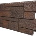 Фасадная панель VOX Sandstone (Сандстоун) темно коричневый купить в Бронницах