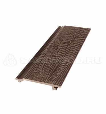 Сайдинг из дпк savewood sw-sorbus радиальный распил терракот