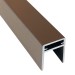 П-профиль Алюминиевый EasyDecking 35x25 Венге купить в Бронницах