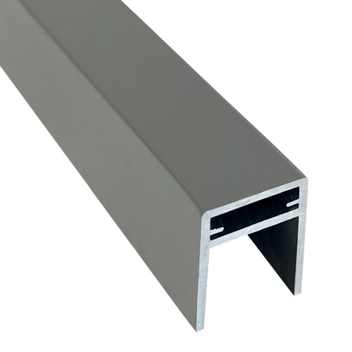 П-профиль Алюминиевый EasyDecking 35x25 Серый купить в Бронницах