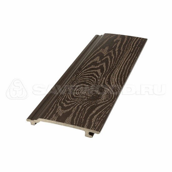 Сайдинг из дпк savewood sw-sorbus тангенциальный распил темно-коричневый купить в Бронницах