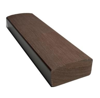 Лавочный брус Ecodecking Некст полнотелый брашированный 70х35 шоколад (под заказ) купить в Бронницах