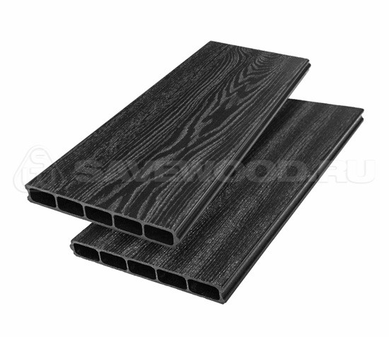 Грядочная доска ДПК 3D Savewood SW Rumex Чёрный купить в Бронницах